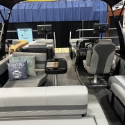 2026 Godfrey MC235SFL Triple Pontoon - Silver/Carbon Fiber